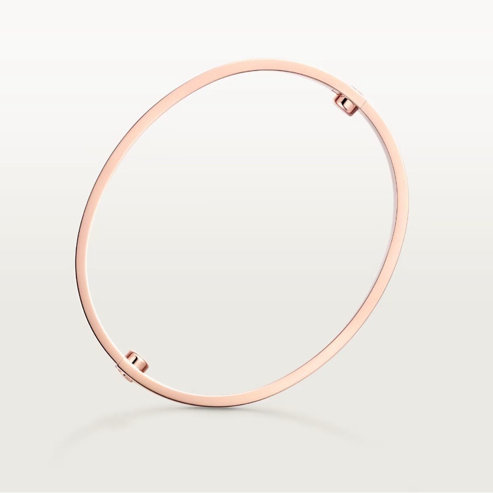 CARTIER LOVE BRACELET, CLASSIC MODEL, ROSE GOLD - Picture 9 of 11
